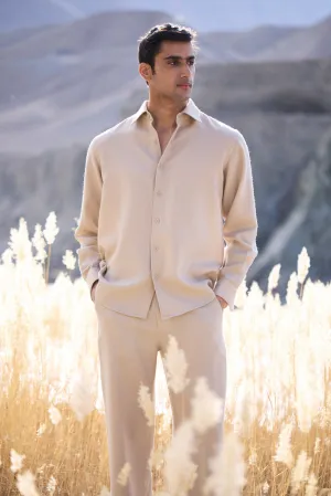Nyoma Woollen Shirt- MAN (Natural)