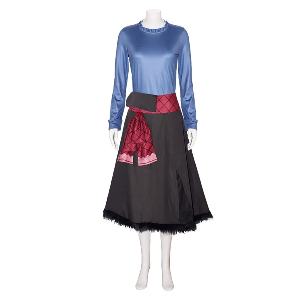 Ookami To Koushinryou Holo Blue Suit Cosplay Costume Outfits Halloween Carnival Suit