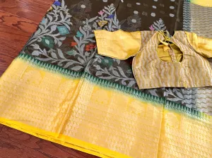 Organza Silk saree