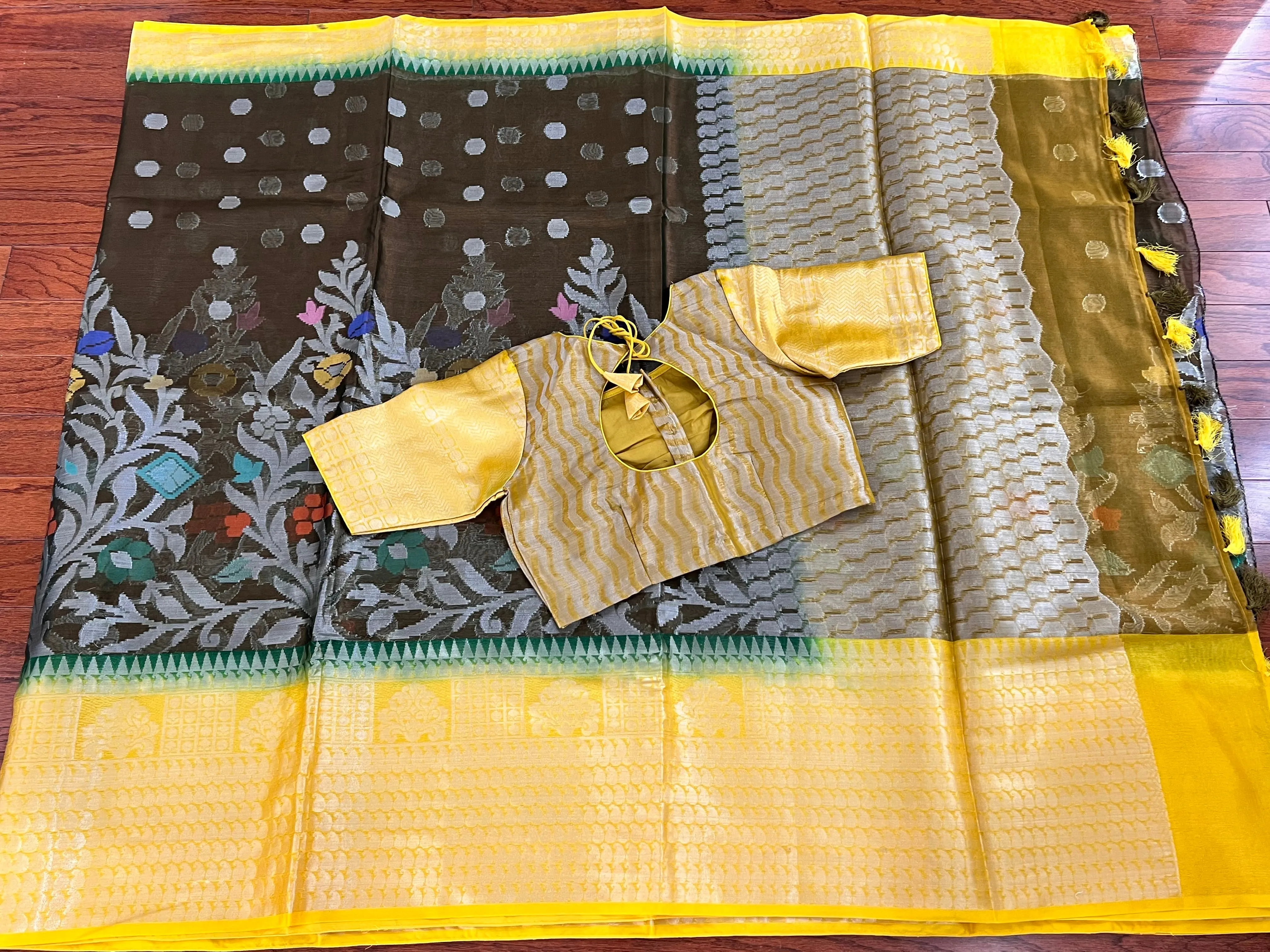 Organza Silk saree