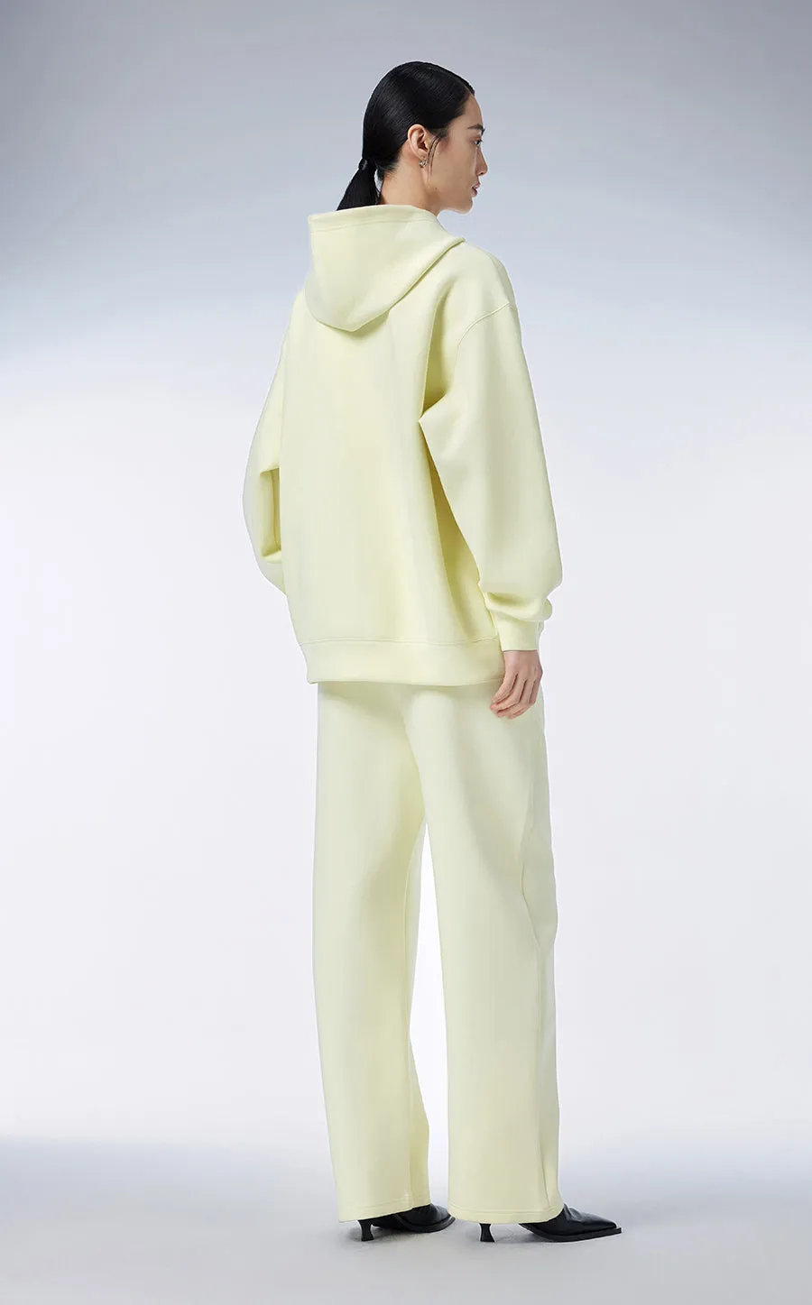Pants / JNBY Elastic Waist Wide Leg Track Pants