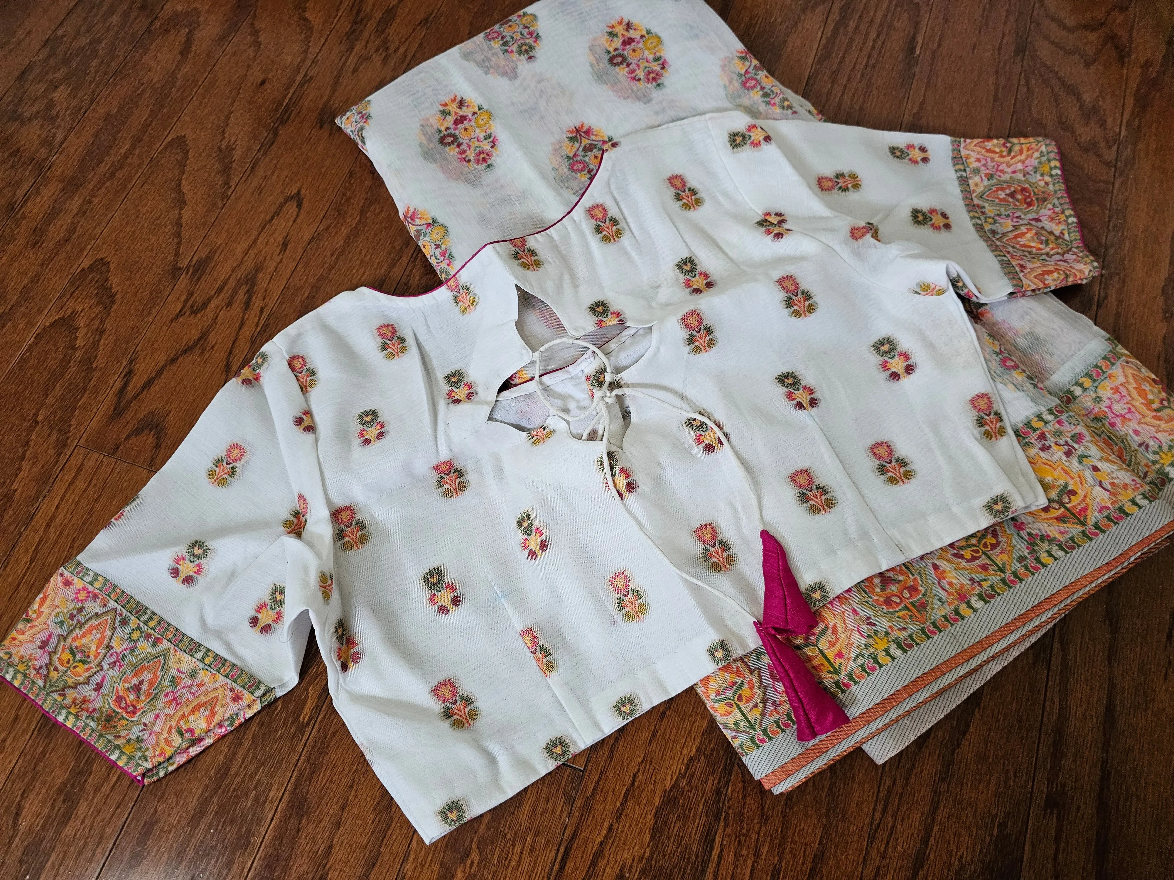 Pashmina Chanderi Saree