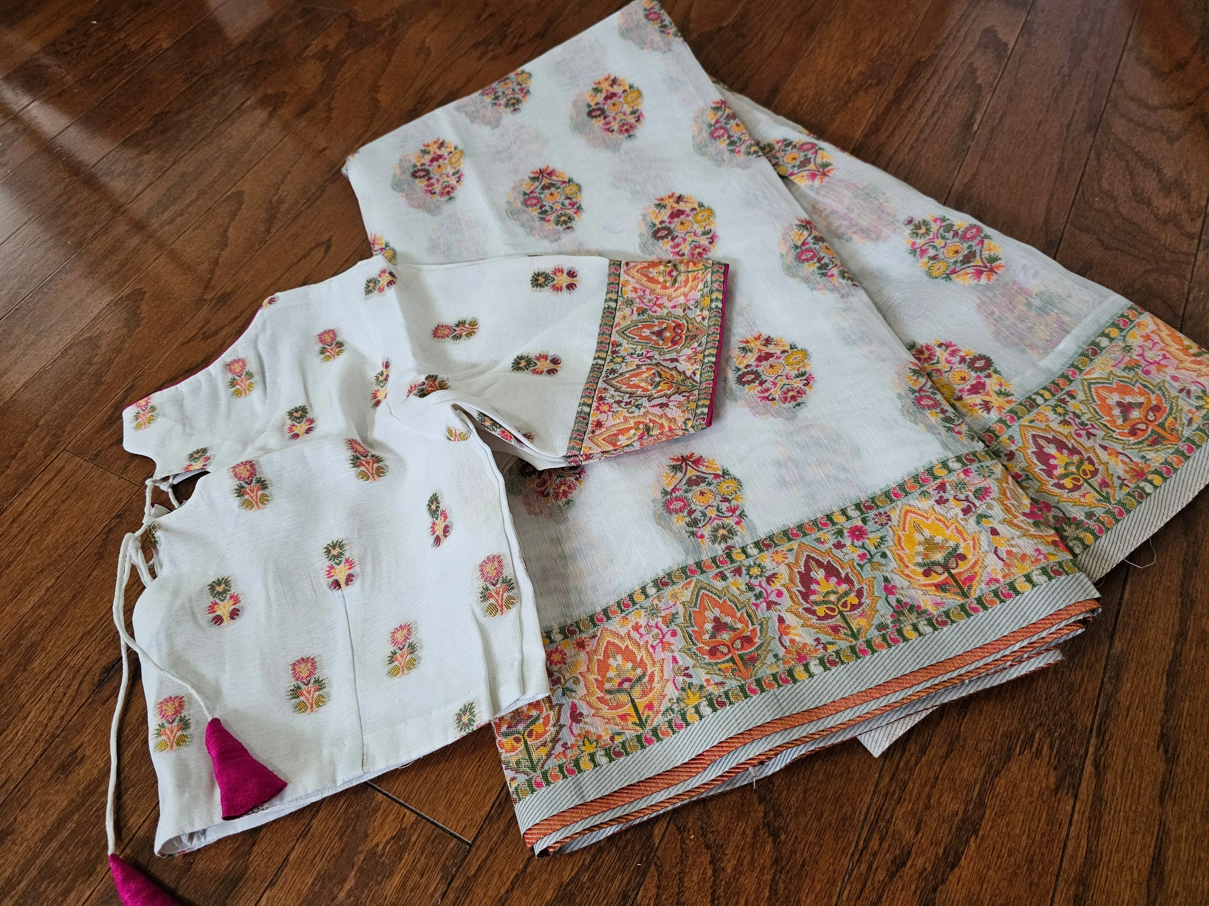 Pashmina Chanderi Saree