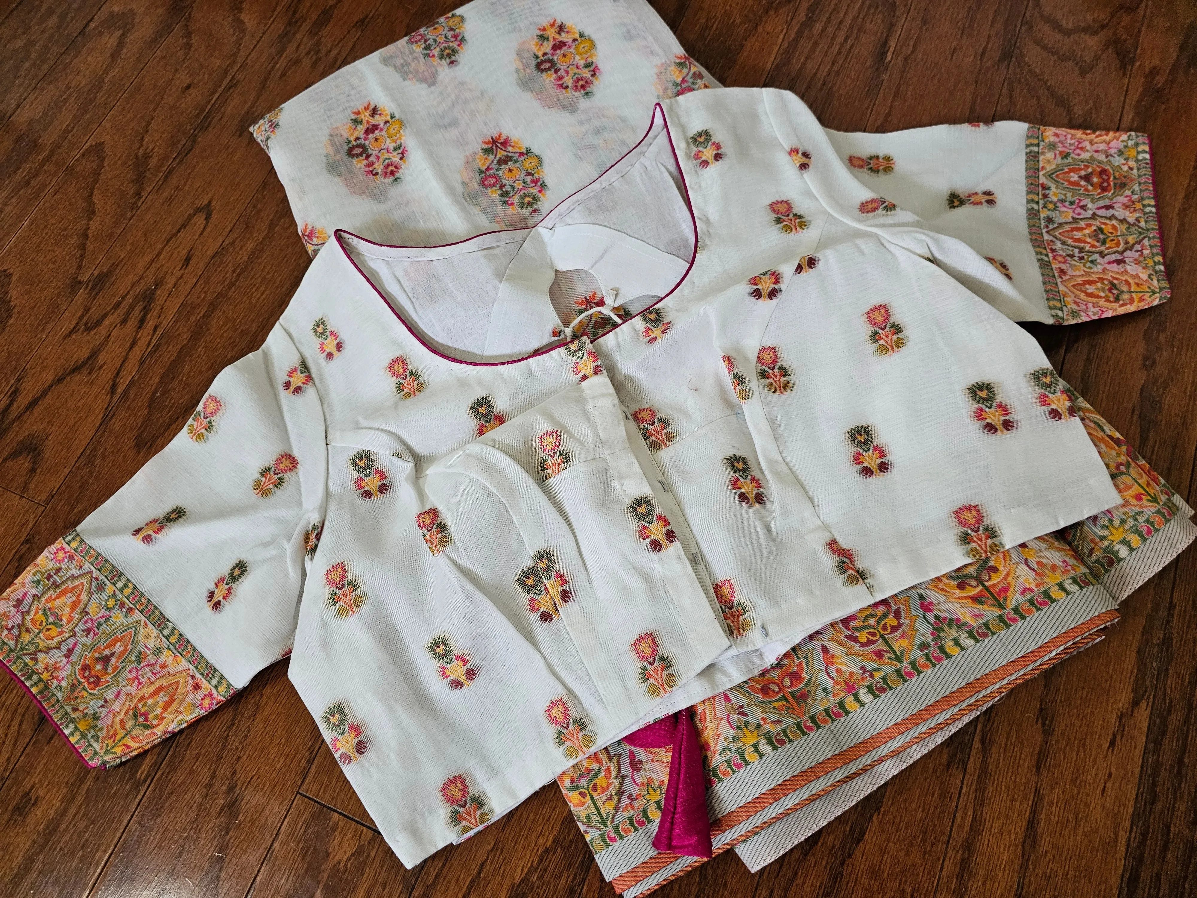 Pashmina Chanderi Saree
