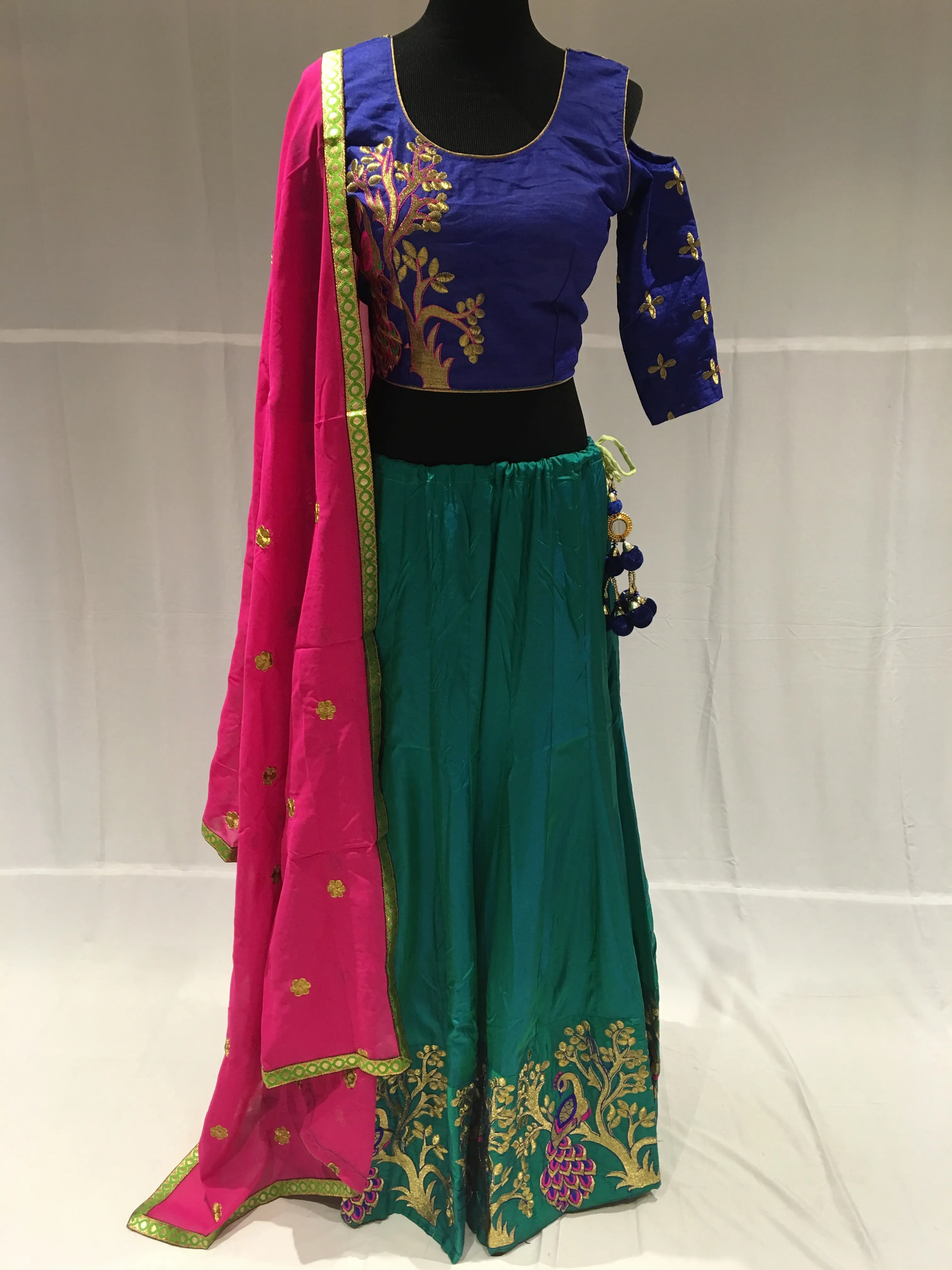 Peacock pattern chaniya choli