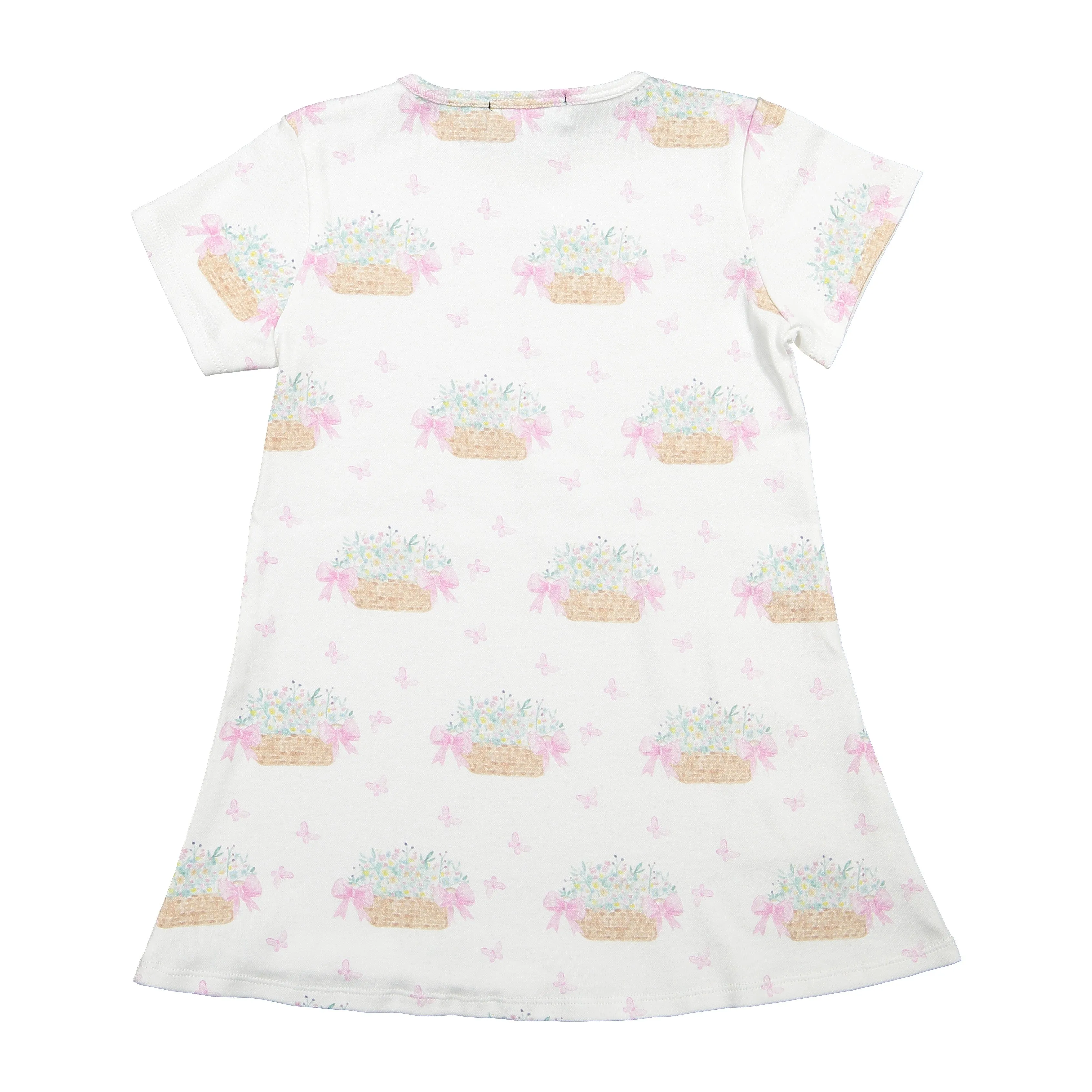Picnic Flower Basket A-Line Dress