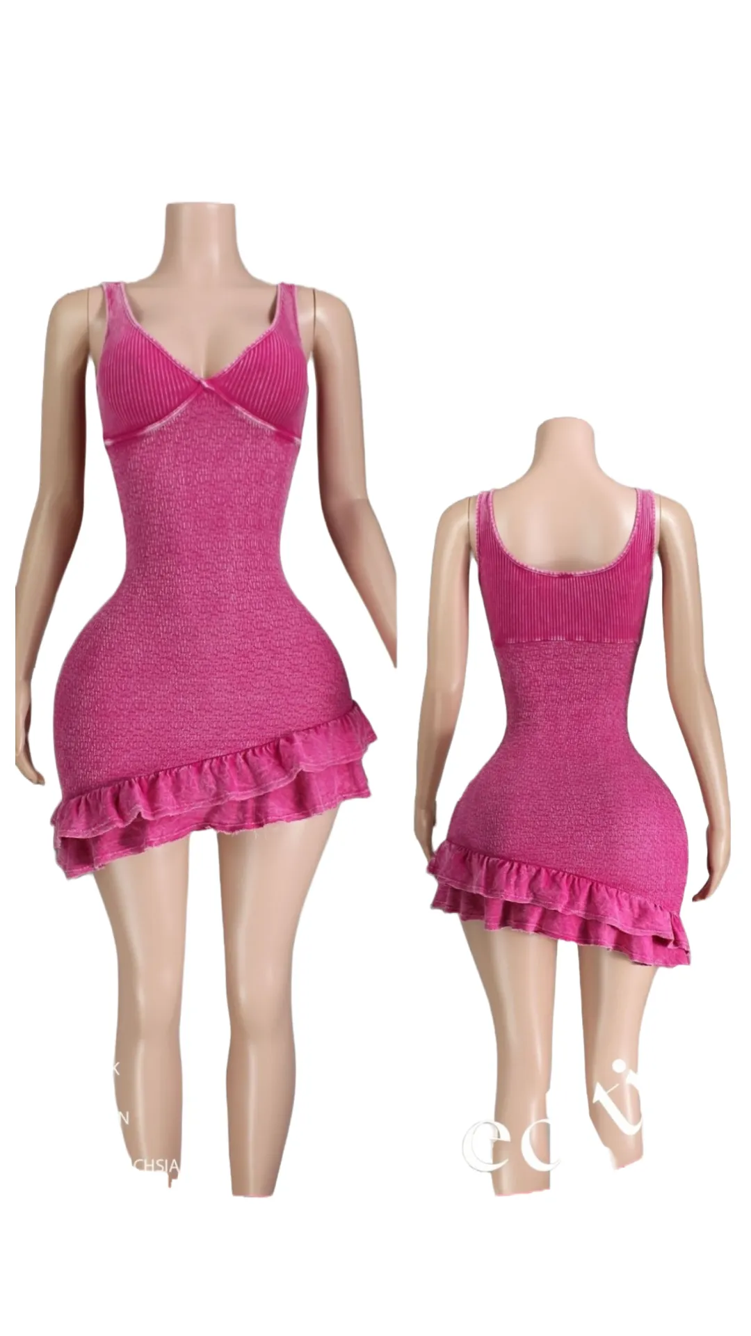 “Pink Perfection” Mini Dress