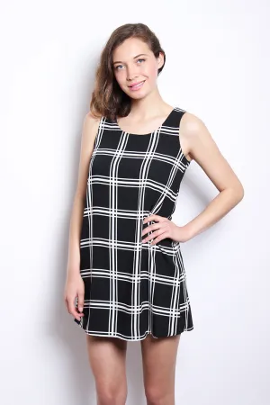 Plaid Shift Dress