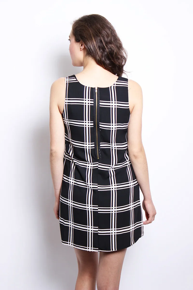 Plaid Shift Dress