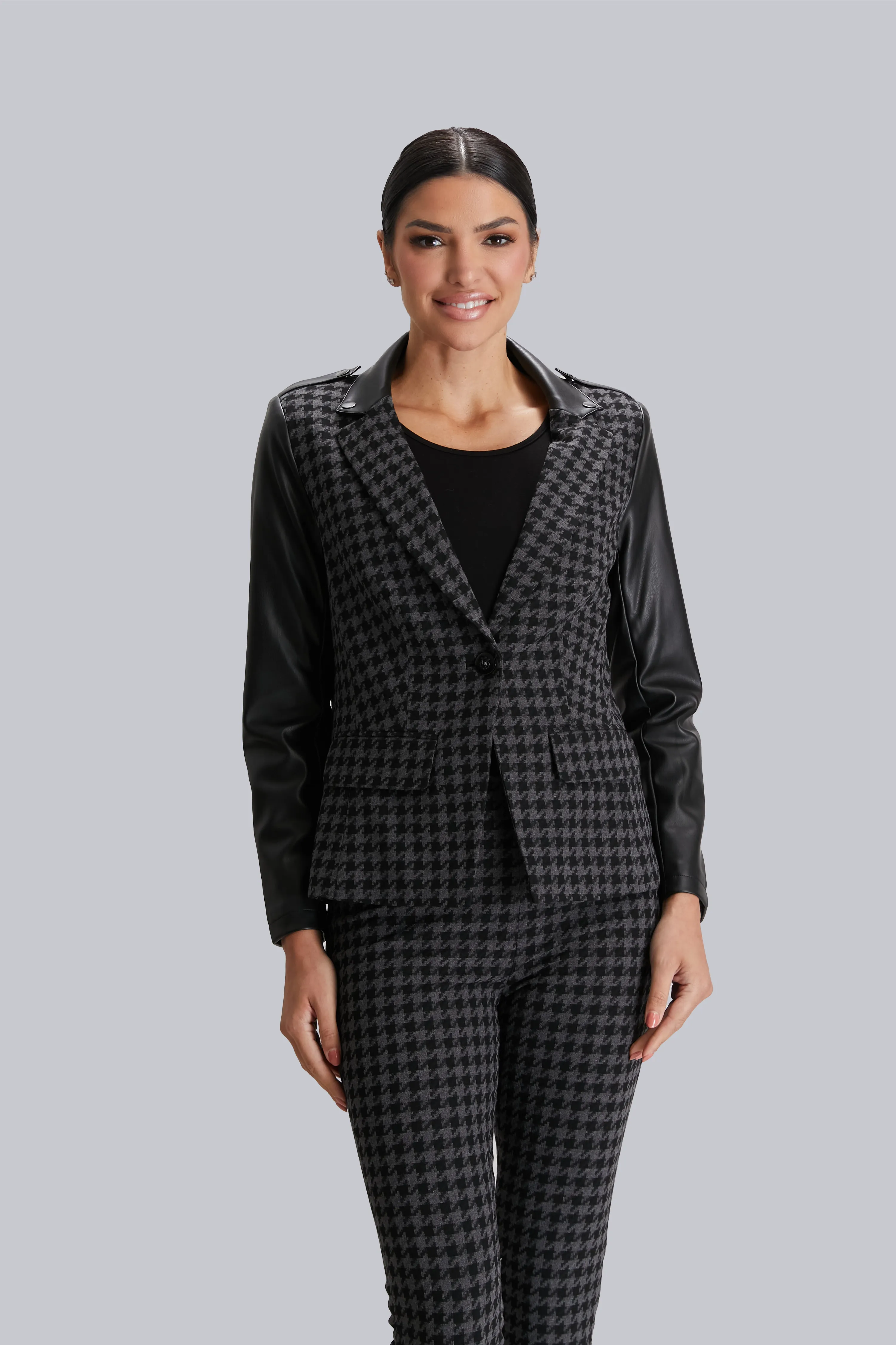 Platinum Check Rowan Jacket - FINAL SALE