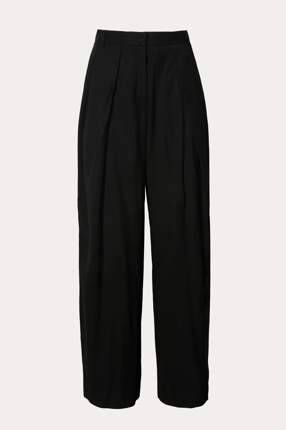 PLEATED WIDE-LEG PANTS