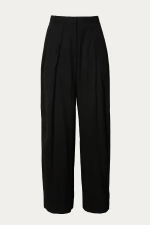 PLEATED WIDE-LEG PANTS