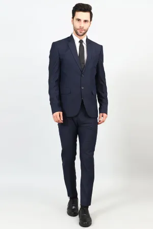 Poly Viscose Blue 1 Two Piece Suit