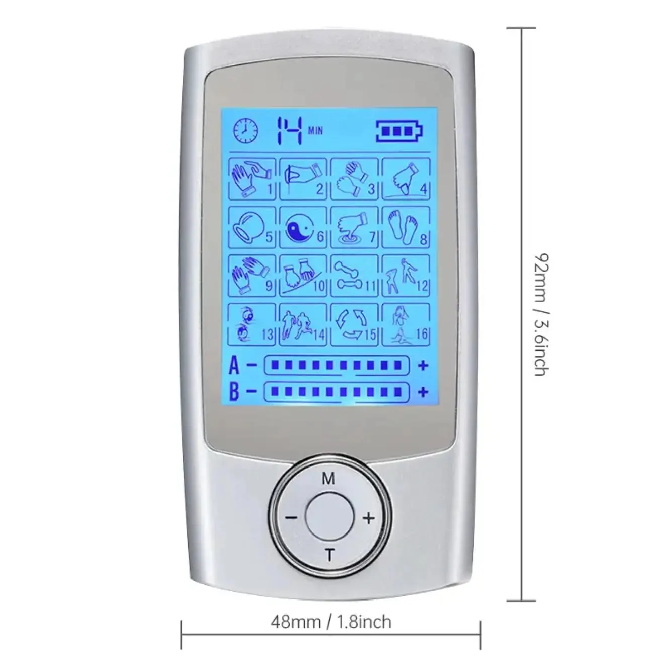Portable Comfort Electric Pulse Muscle Massage