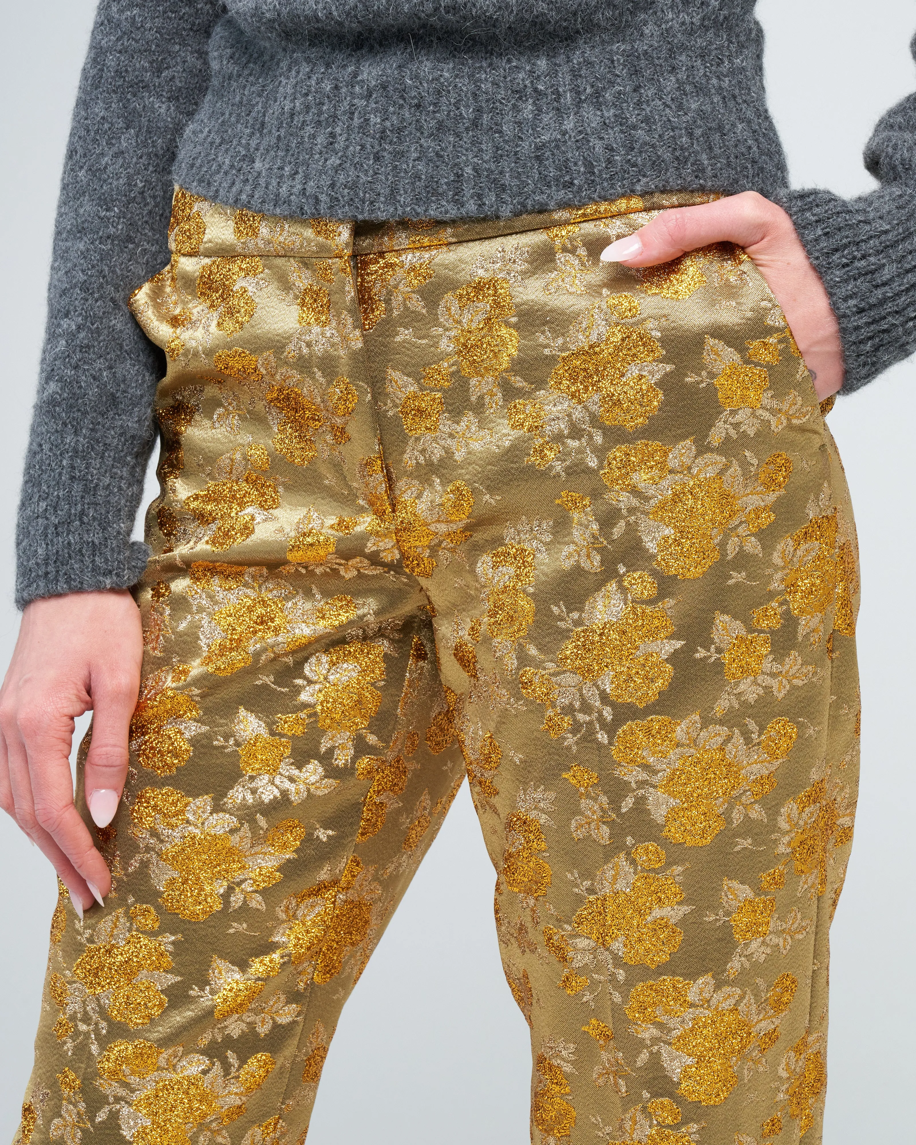 poumas pants - gold