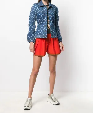 Print Cotton Denim Jacket/Pants