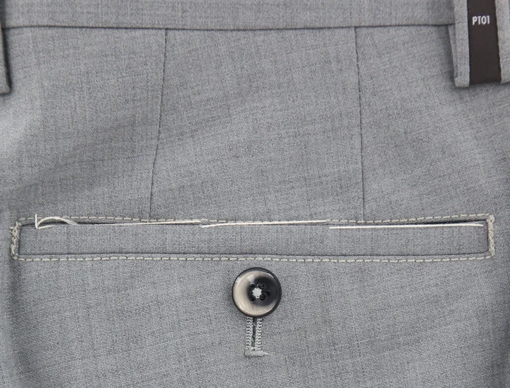 PT Pantaloni Torino Gray Pants - 26 US / 42 EU