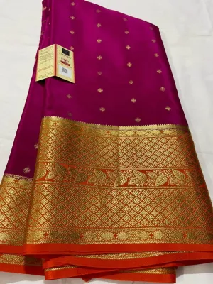 Pure South Silk Sarees with Rich Pallu