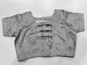 Raw silk Blouse
