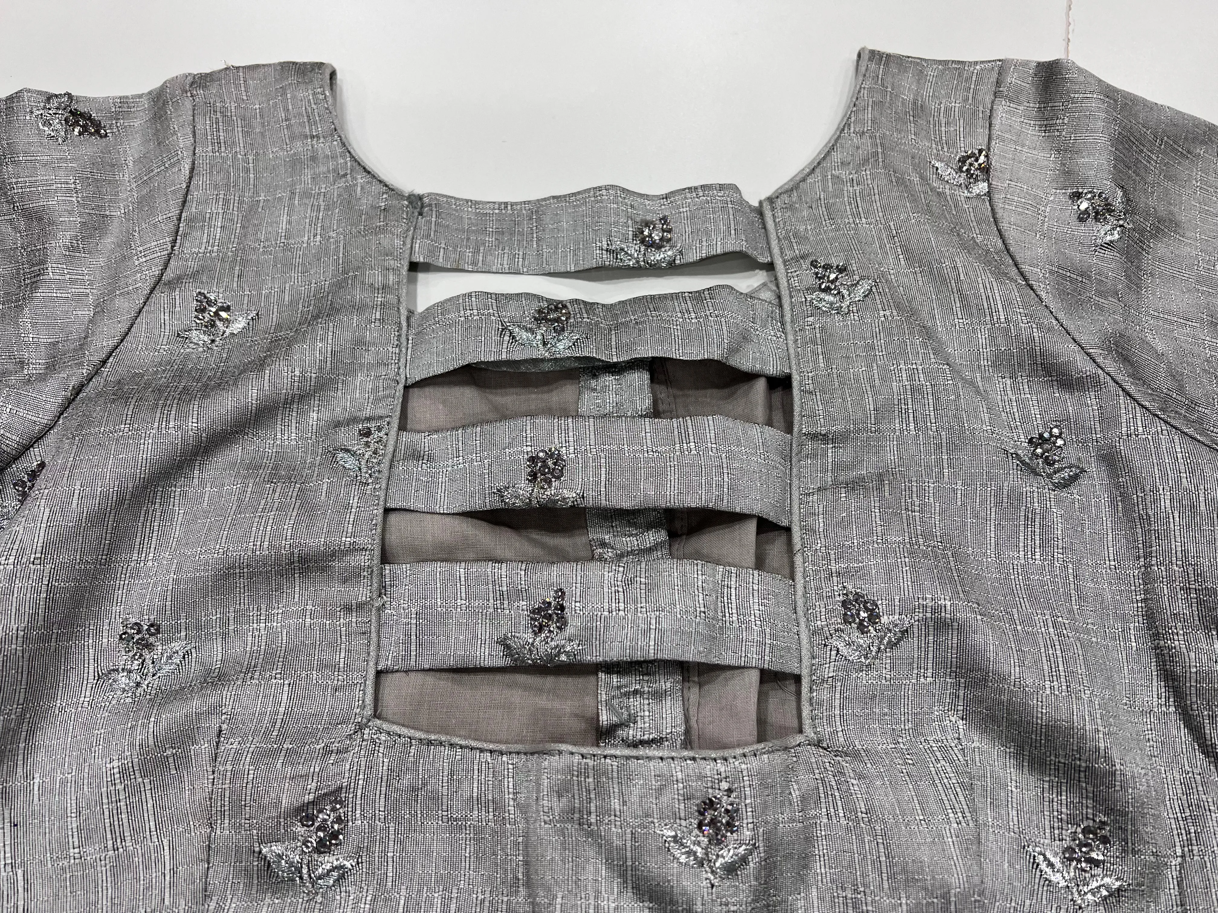 Raw silk Blouse
