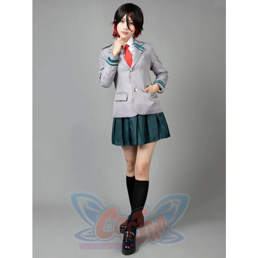 【READY TO SHIP】BNHA My Hero Academia Females Winter School Uniforms Costume mp004144