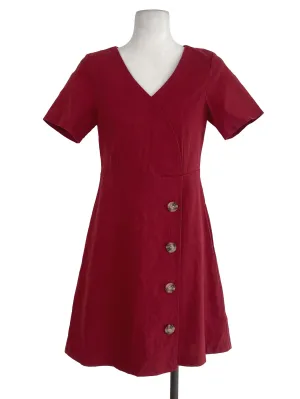 Red A-Line Dress