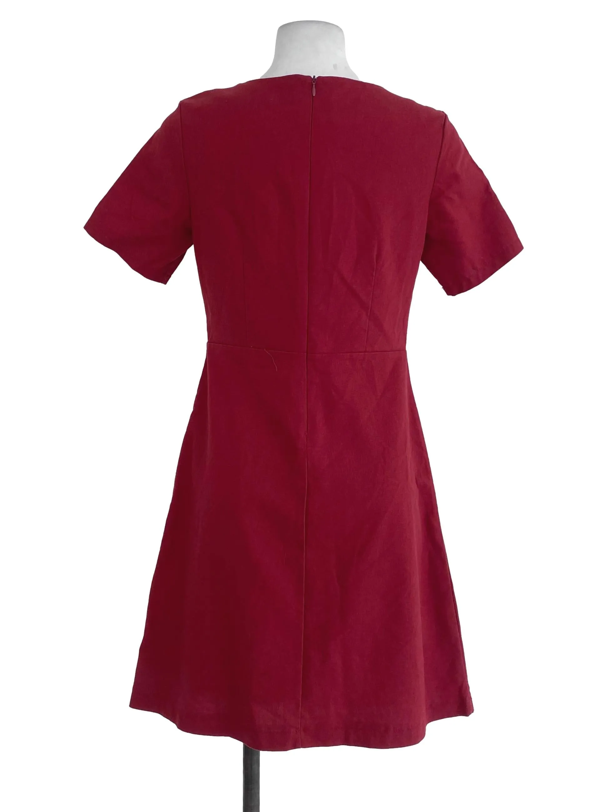 Red A-Line Dress