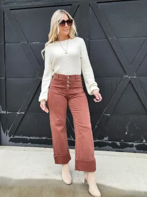 Risen Front Patch Pocket Cuffed Pants