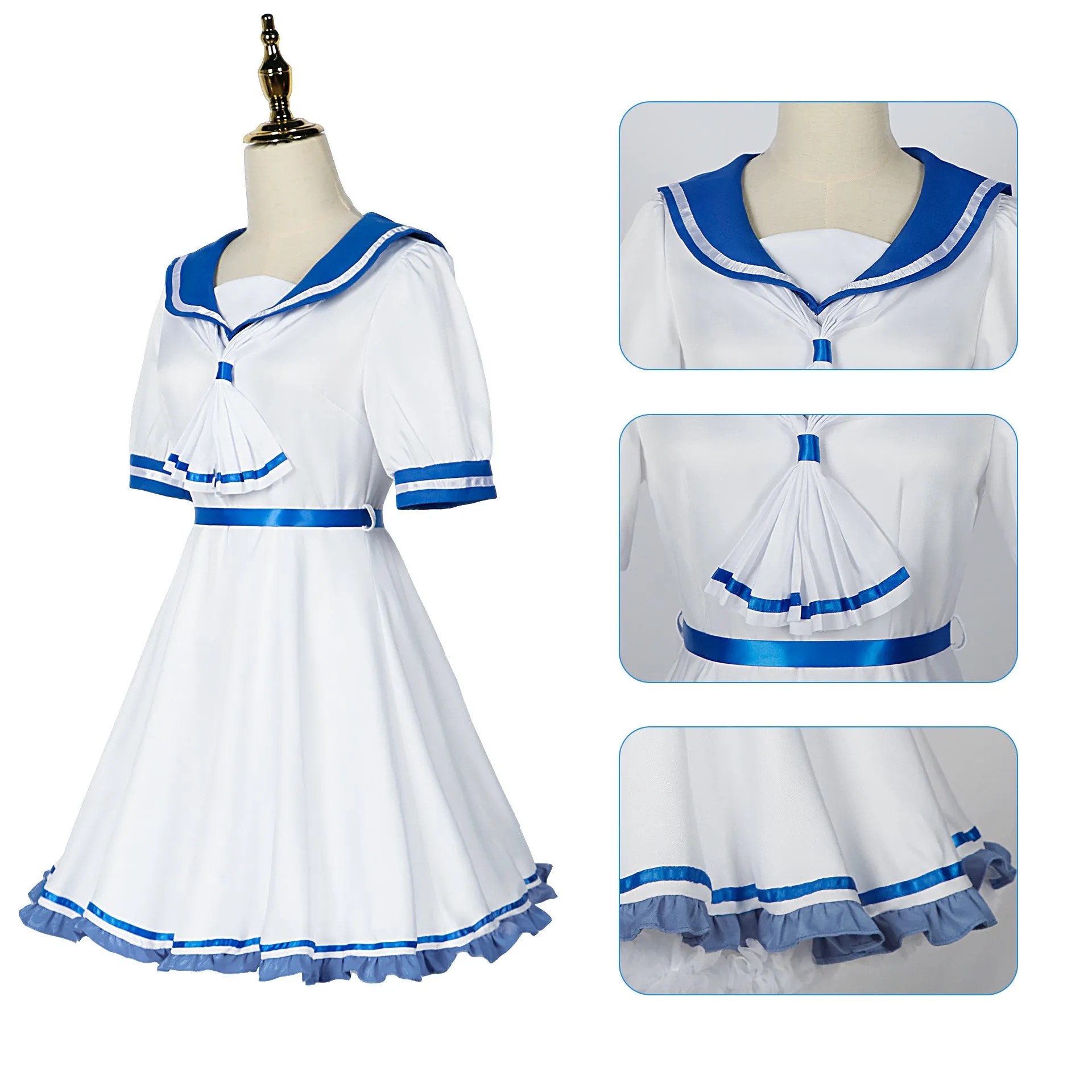 Rulercosplay Anime Oshi no Arima Kana Sailor Suit Cosplay Costume
