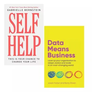Self Help Gabrielle Bernstein [HB], Data Means Business Jason Foster 2 Books Set