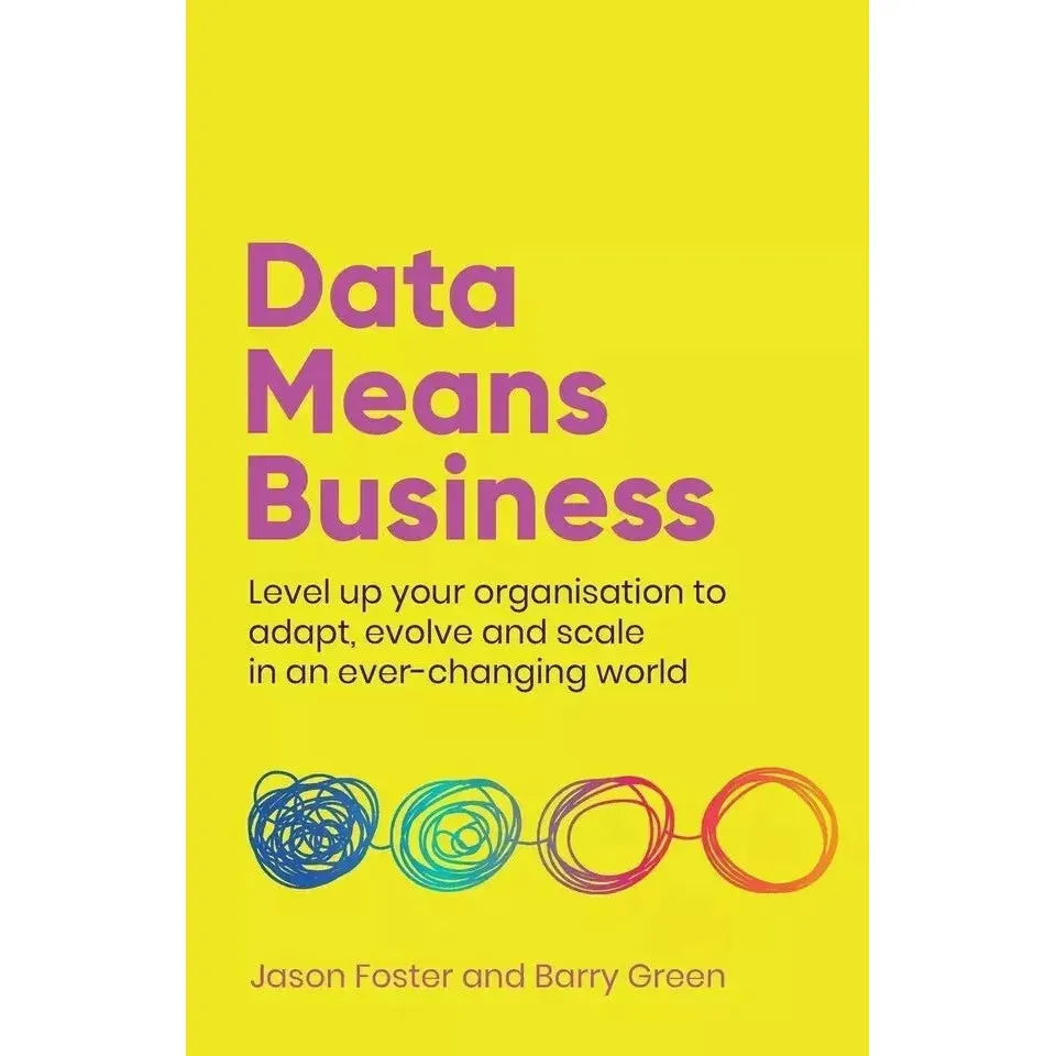 Self Help Gabrielle Bernstein [HB], Data Means Business Jason Foster 2 Books Set