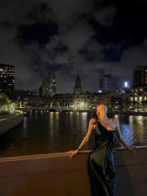 Sexy Black Prom Dresses Long Evening Party Dress    fg7353