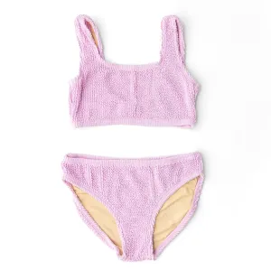 Shade Critters- Lavender Crinkle Textured Bikini