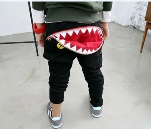 Shark Biting Butt Pants
