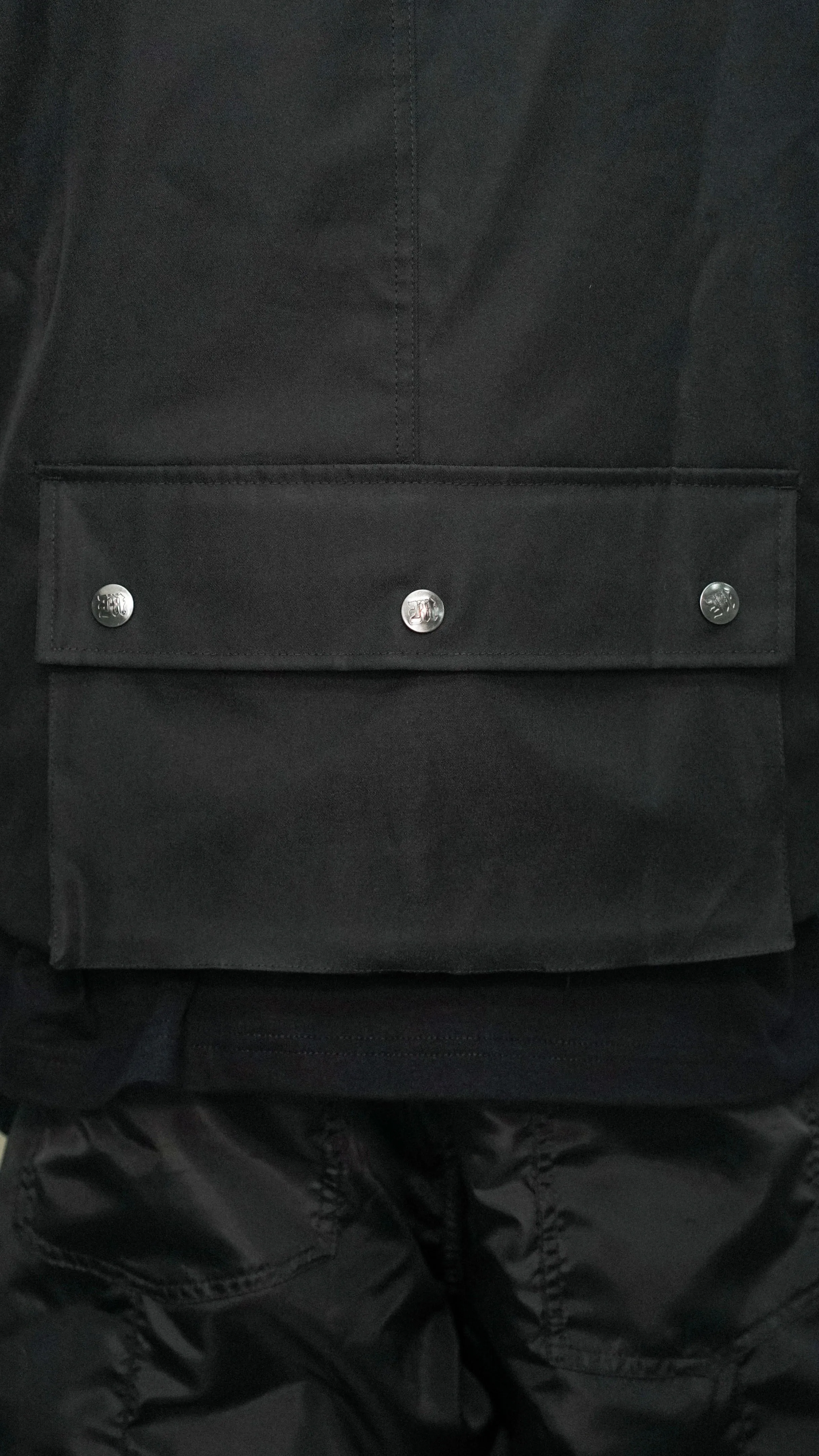 SHINOBI TRUCKER JACKET IN ANTHRACITE