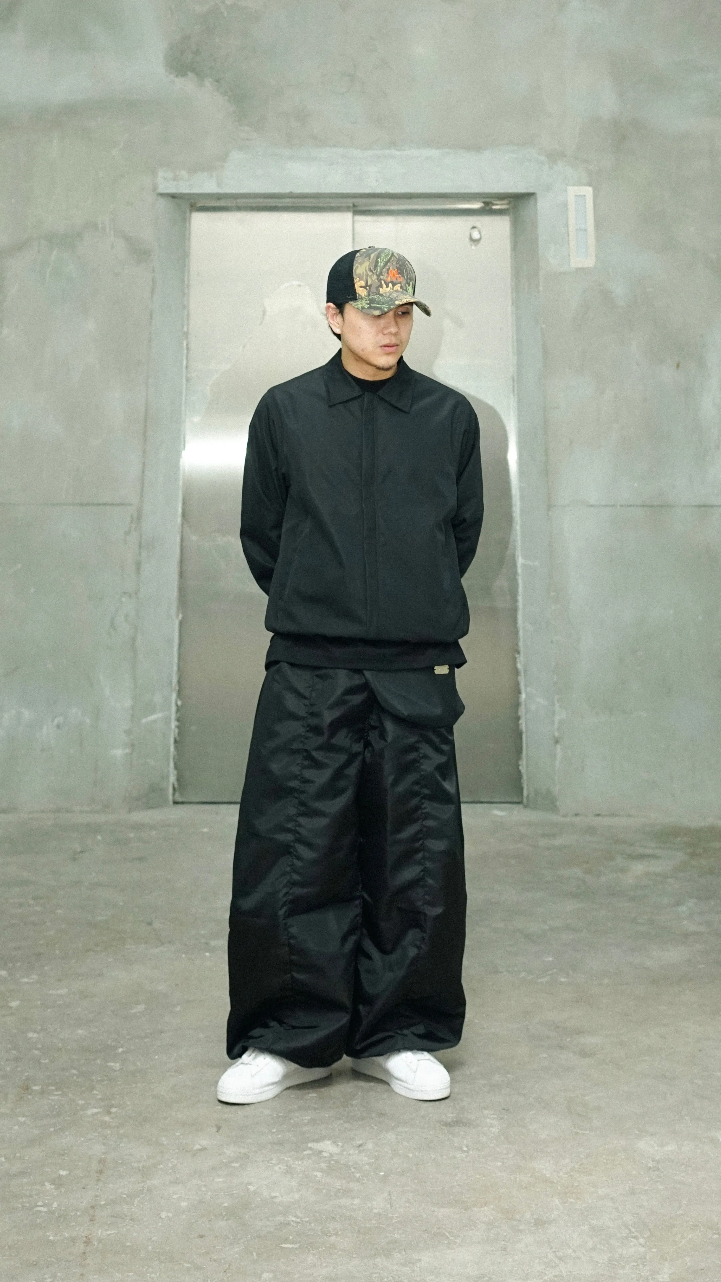 SHINOBI TRUCKER JACKET IN ANTHRACITE