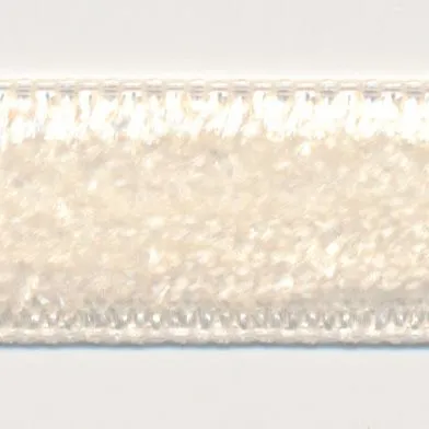 Single-Face Velveteen Ribbon #158 Milk