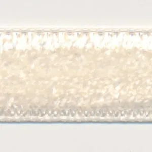 Single-Face Velveteen Ribbon #158 Milk