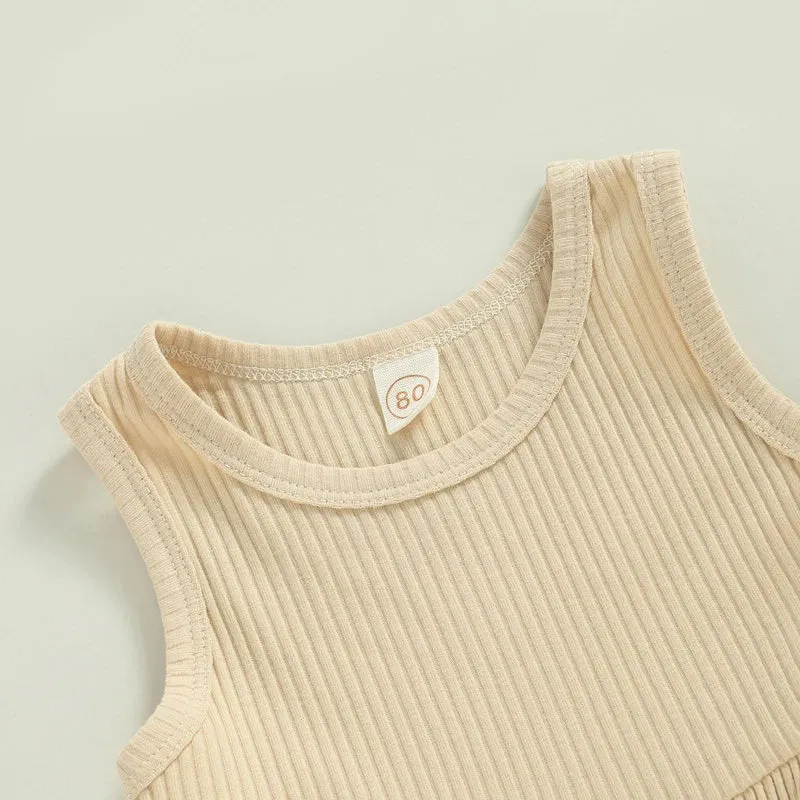 Sleeveless A-Line Dress