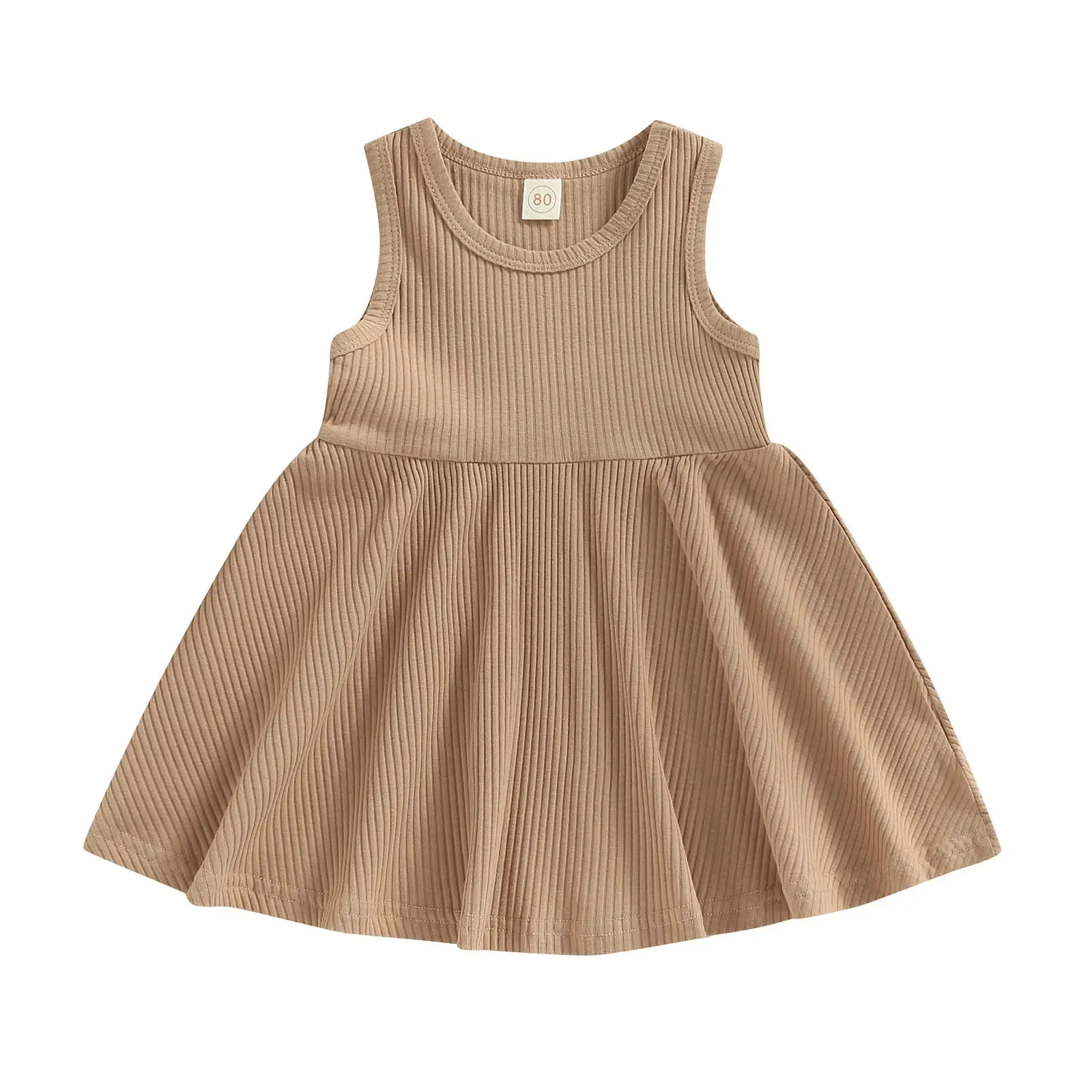 Sleeveless A-Line Dress