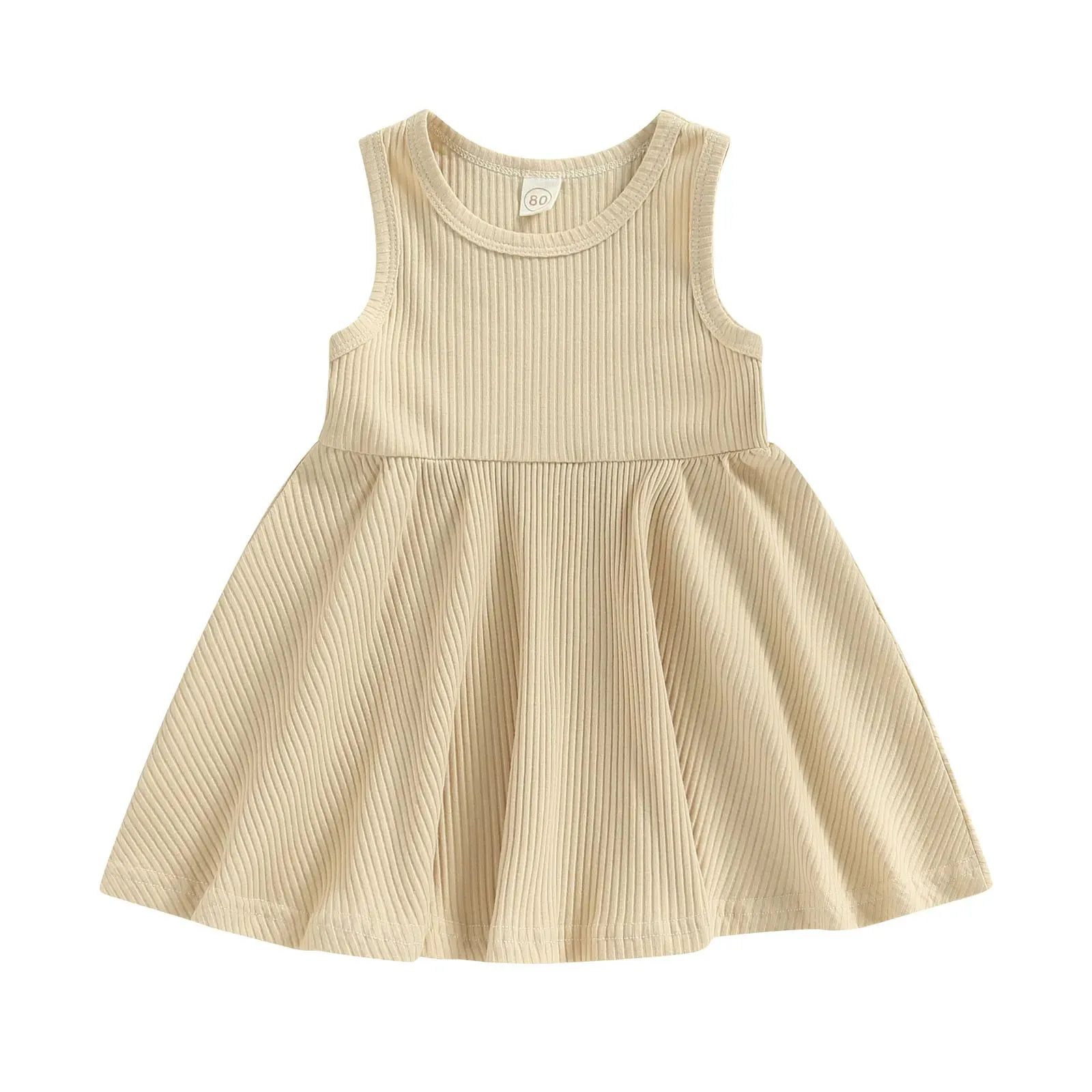 Sleeveless A-Line Dress