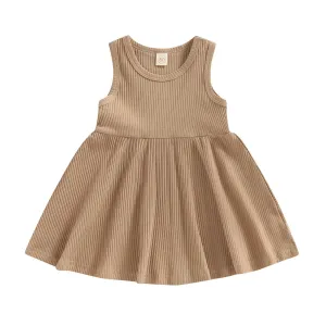 Sleeveless A-Line Dress