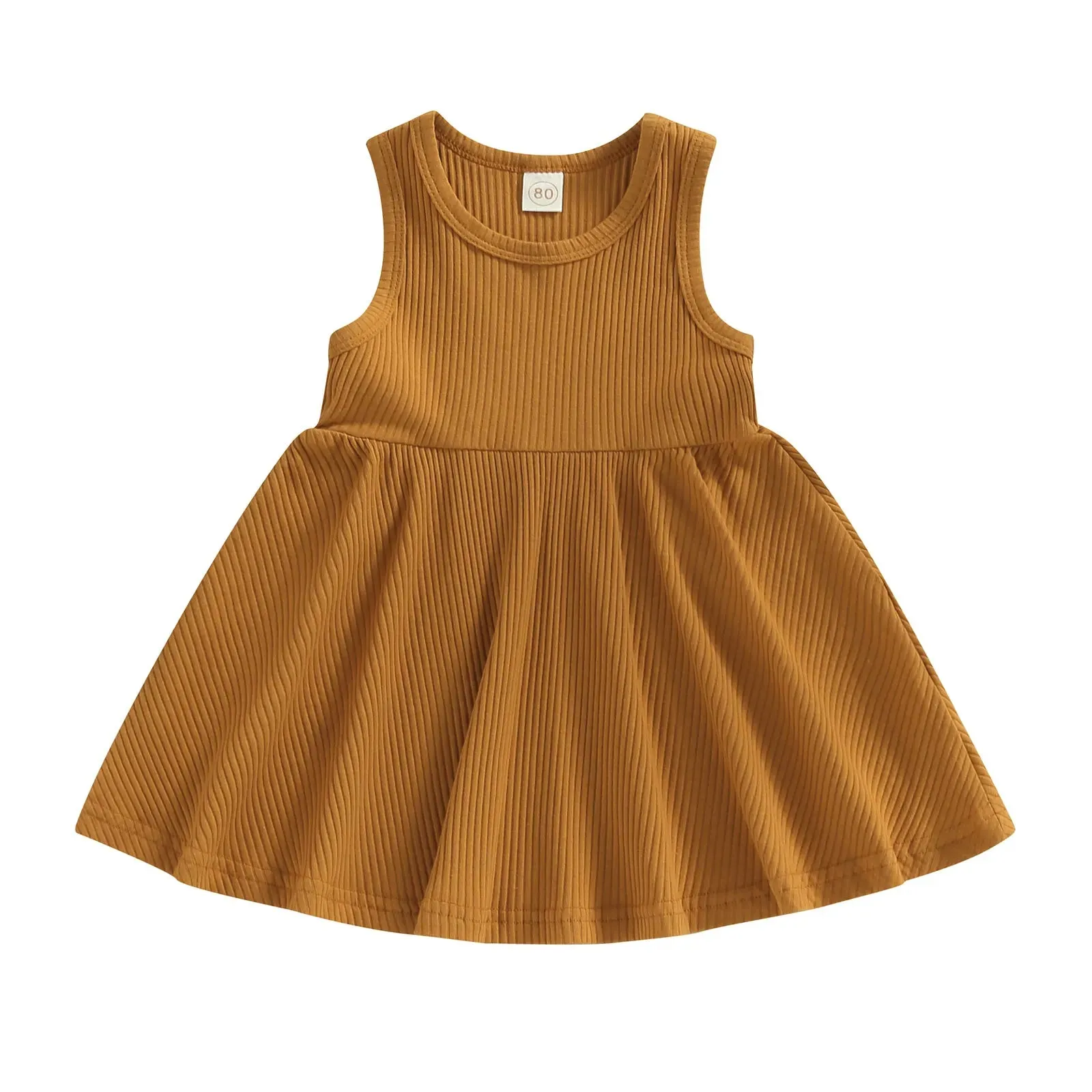 Sleeveless A-Line Dress