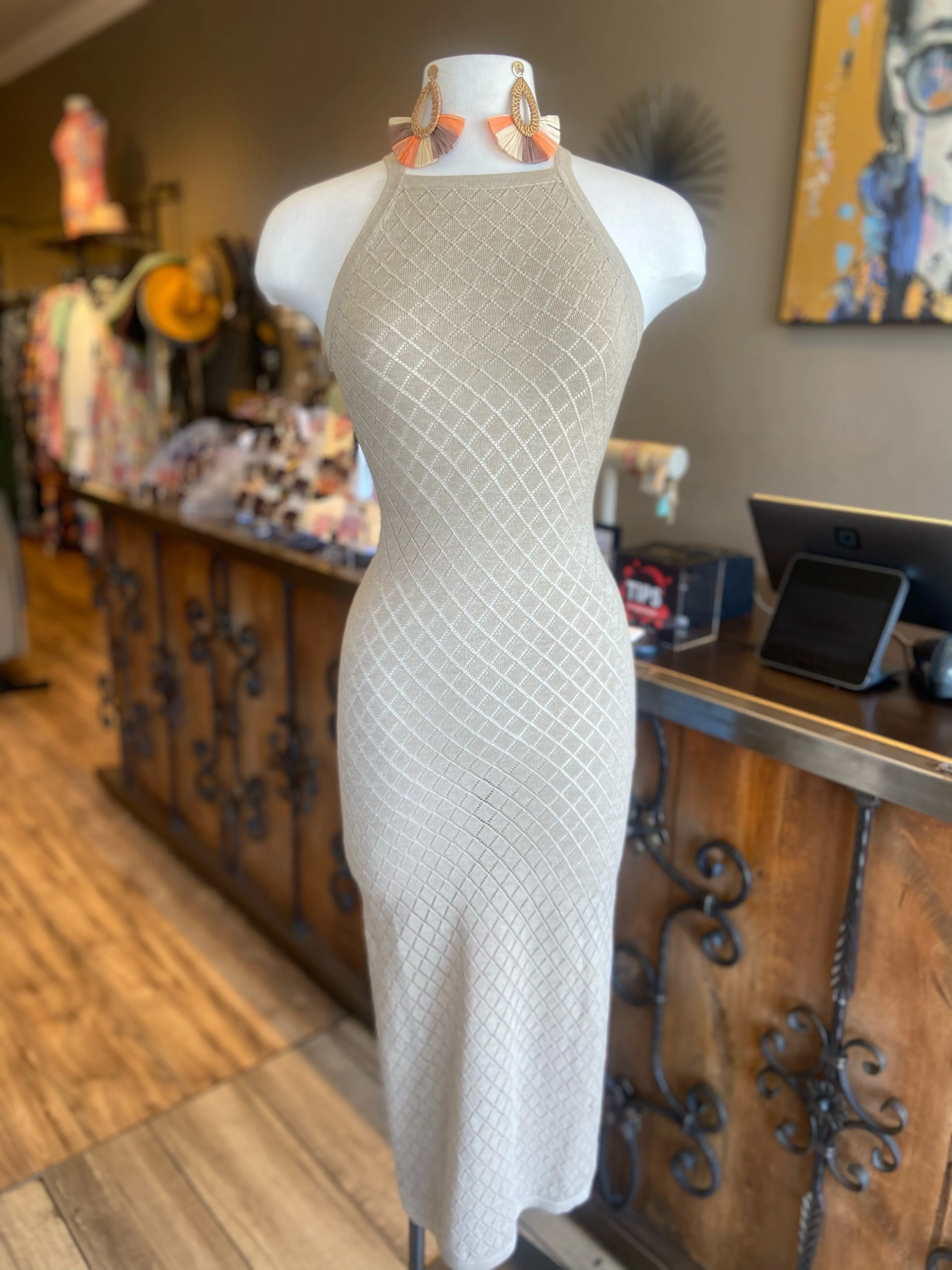Sleeveless Knit Dress FINAL SALE