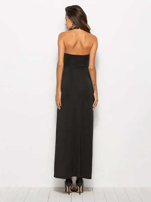 Sleeveless Split Dress