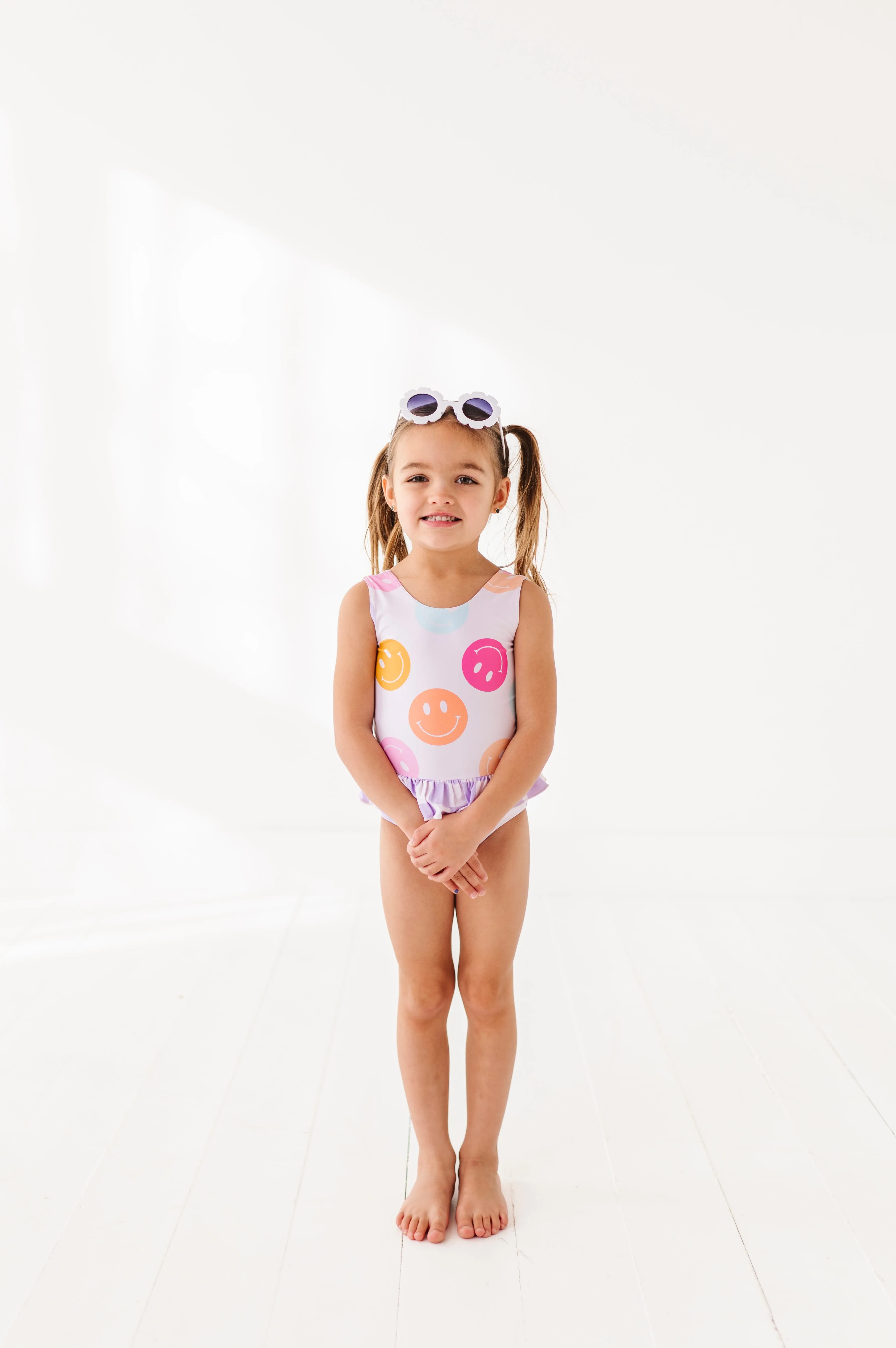 Smilies   Check: Ruffle Skirt ONE-PIECE