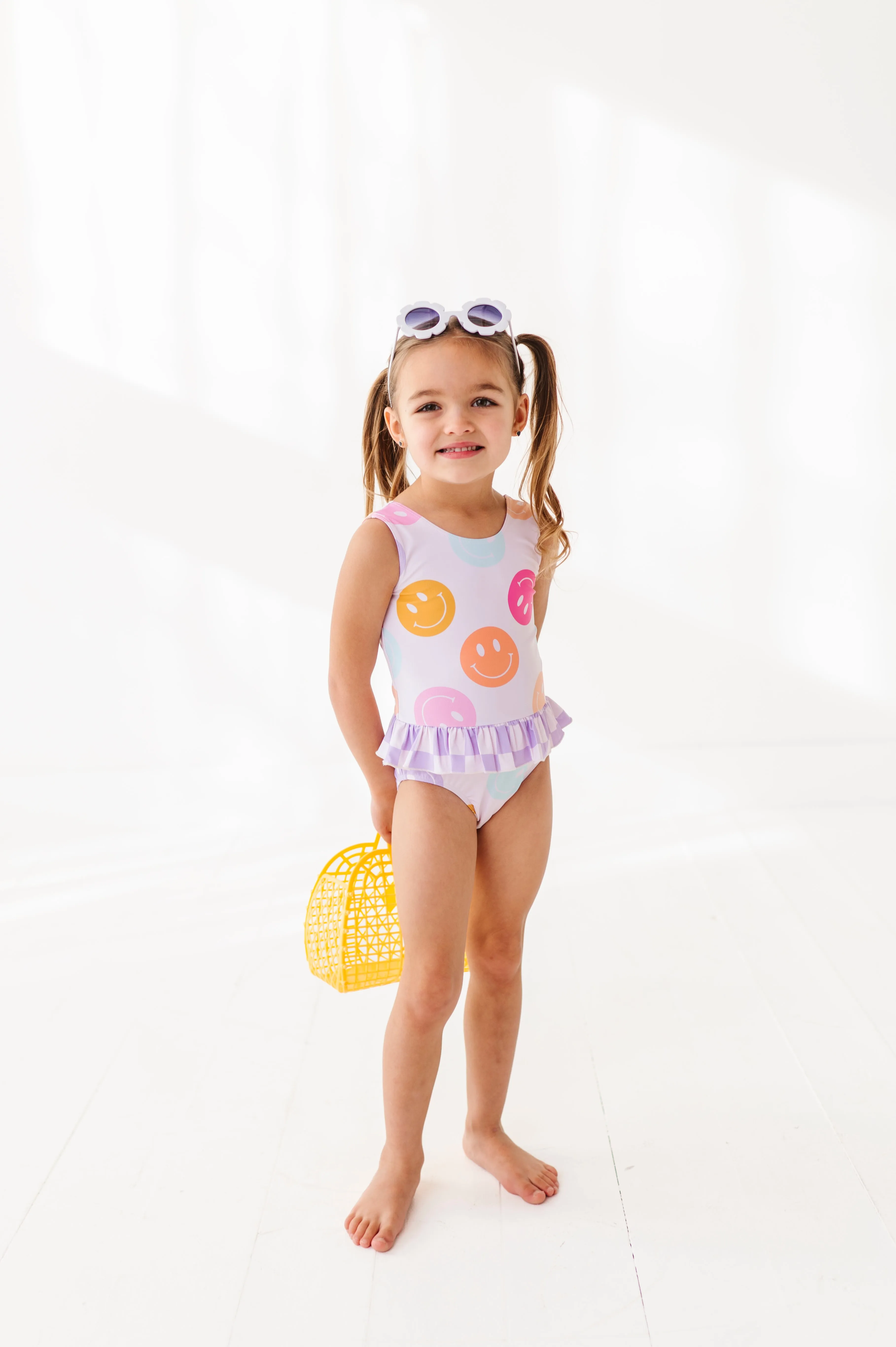 Smilies   Check: Ruffle Skirt ONE-PIECE