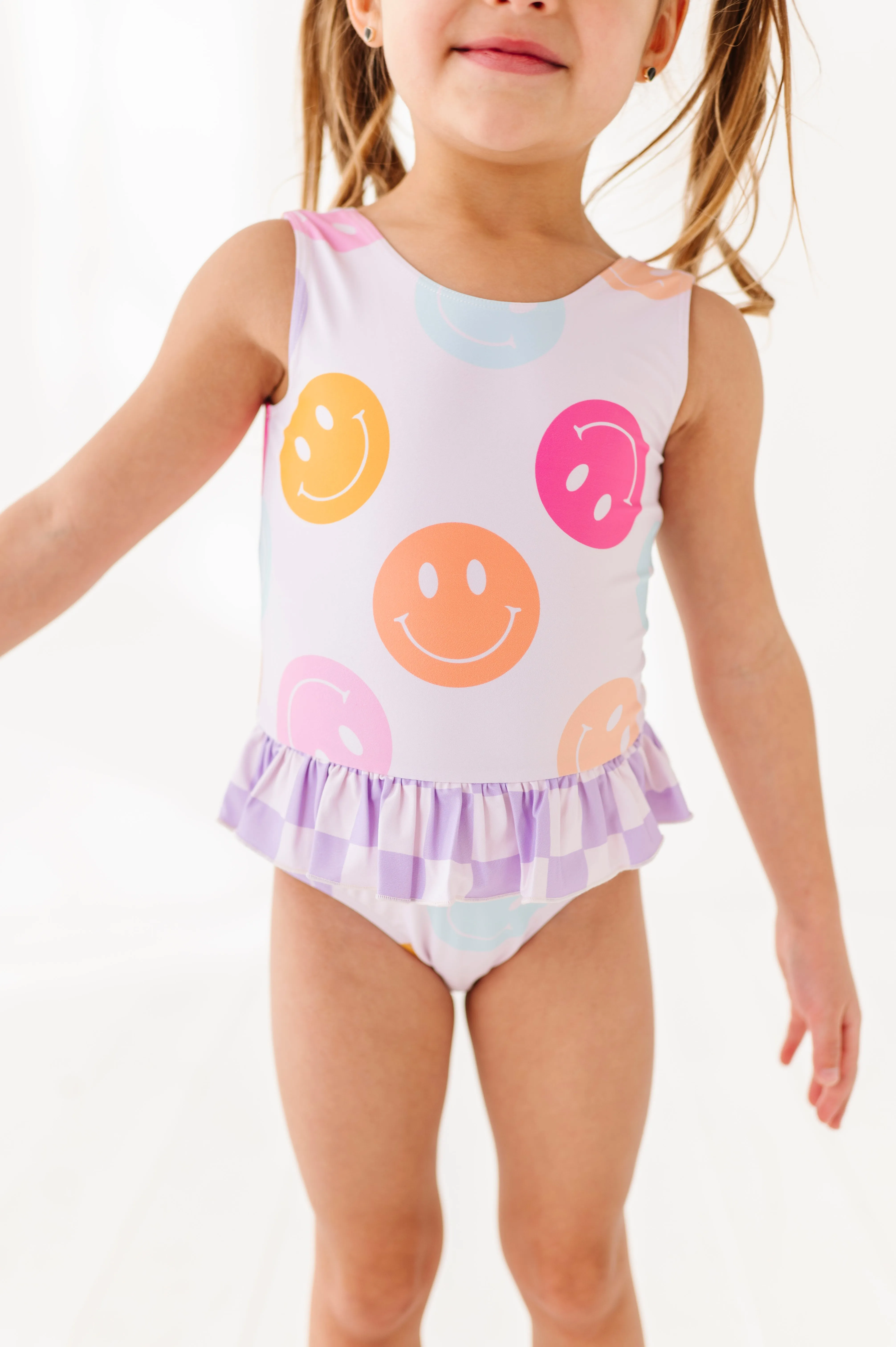 Smilies   Check: Ruffle Skirt ONE-PIECE