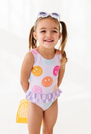 Smilies   Check: Ruffle Skirt ONE-PIECE