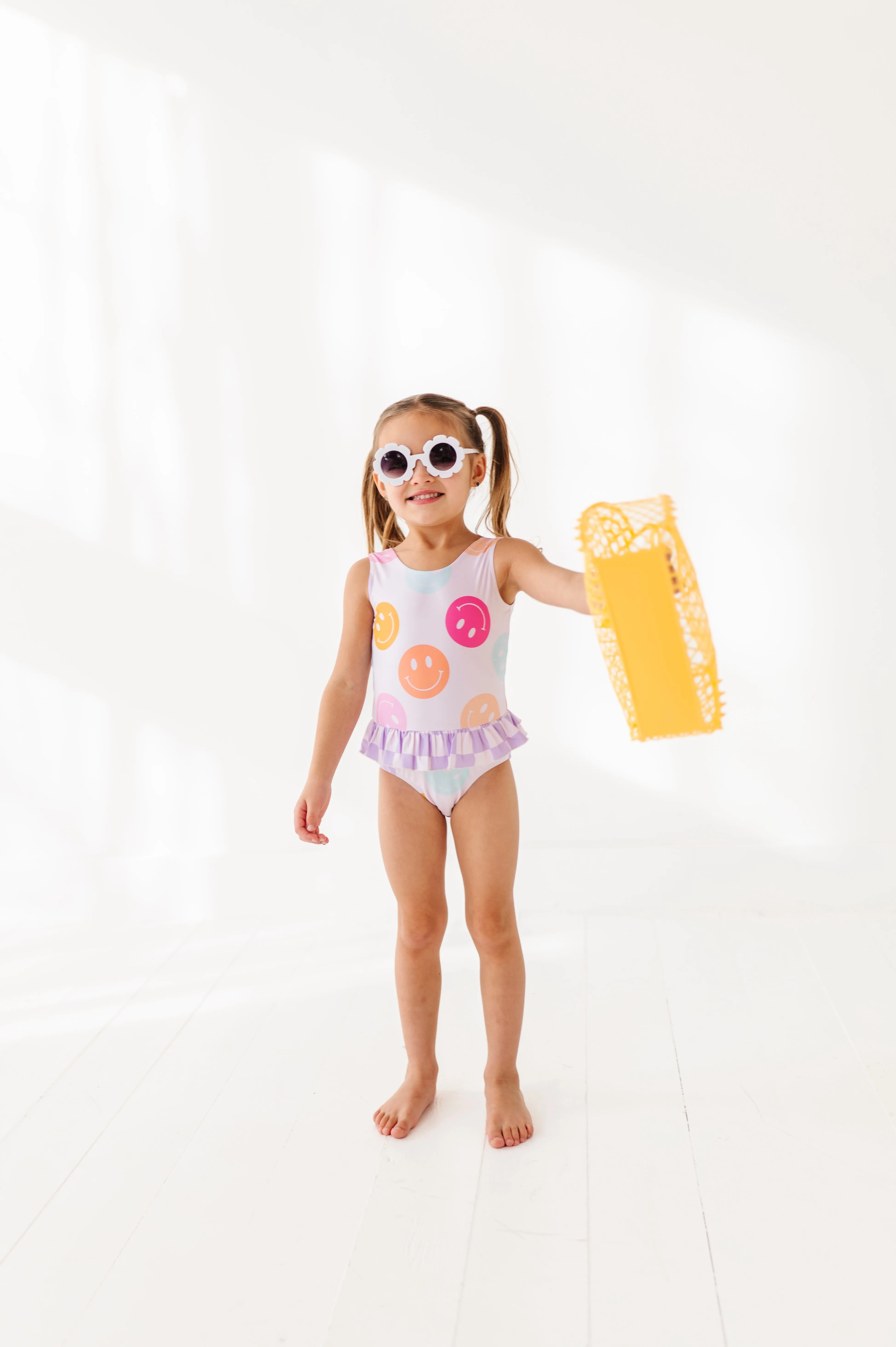 Smilies   Check: Ruffle Skirt ONE-PIECE